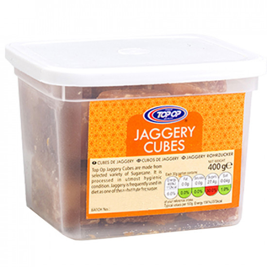 Top Op Jaggery Cubes 400g Top Op Jaggery Cubes 400g