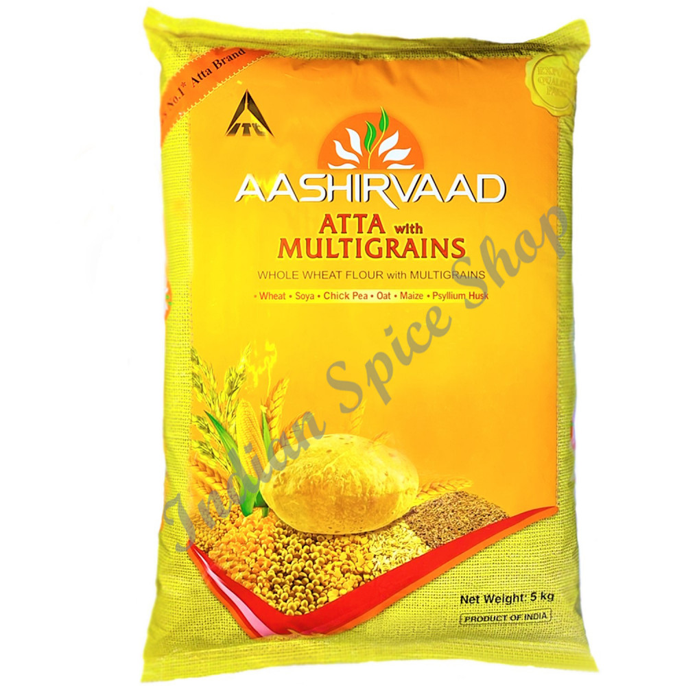Aashirvaad Multigrain Atta 5kg (Export Pack) - BBE: 11.2026 main image 0