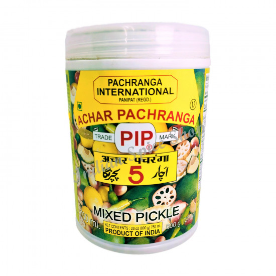 Pachranga Foods Achar Pachranga Mixed Pickle 800g Pachranga Foods Achar Pachranga Mixed Pickle 800g