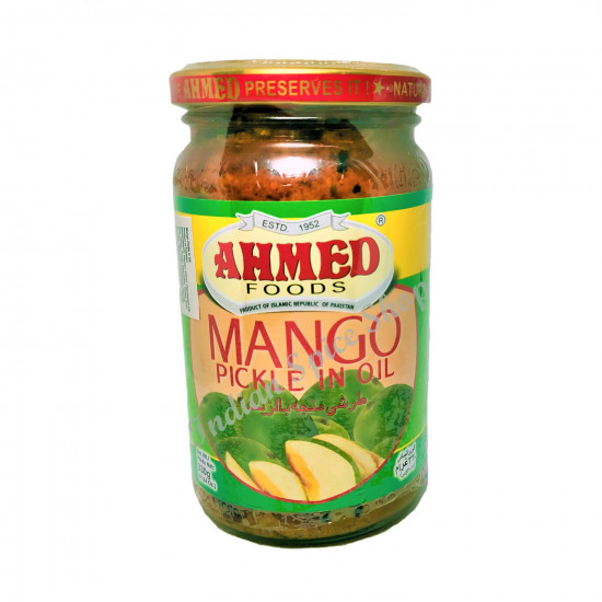 Ahmed Foods Mango Pickle In Oil 330g Ahmed Foods Mango Pickle In Oil 330g