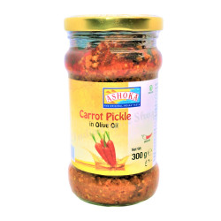 Ashoka Carrot Pickle In Olive Oil 300g