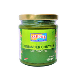 Ashoka Coriander Chutney With Olive Oil 190g