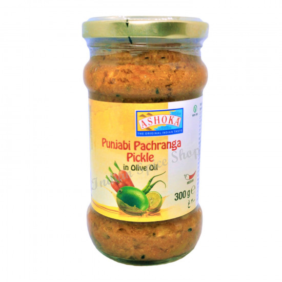 Ashoka Punjabi Pachranga Pickle In Olive Oil 300g