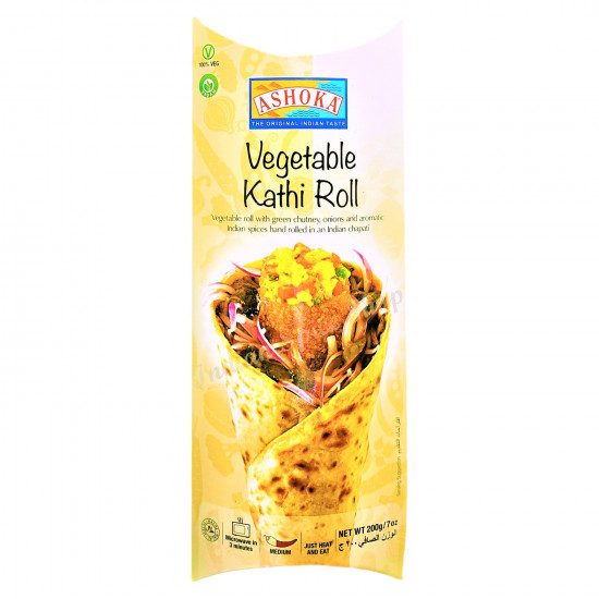 Ashoka Vegetable Kathi Roll 200g Ashoka Vegetable Kathi Roll 200g