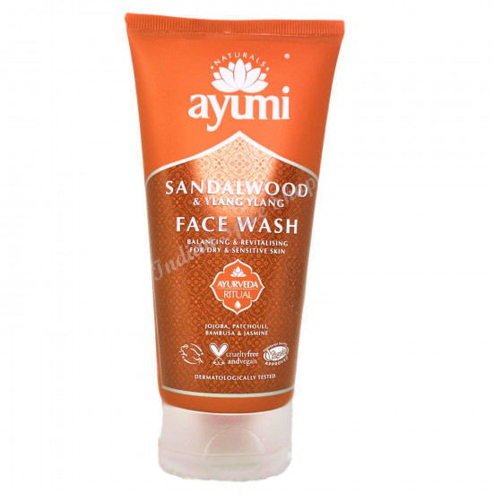 Ayumi Sandalwood And Ylang Ylang Face Wash 150ml Ayumi Sandalwood And Ylang Ylang Face Wash 150ml
