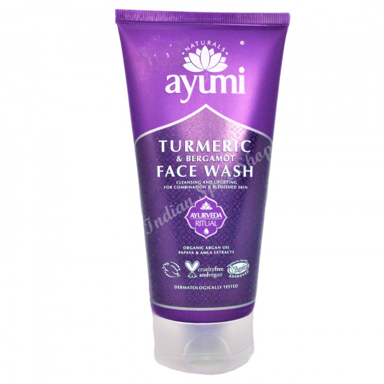 Ayumi Turmeric And Bergamot Face Wash 150ml Ayumi Turmeric And Bergamot Face Wash 150ml