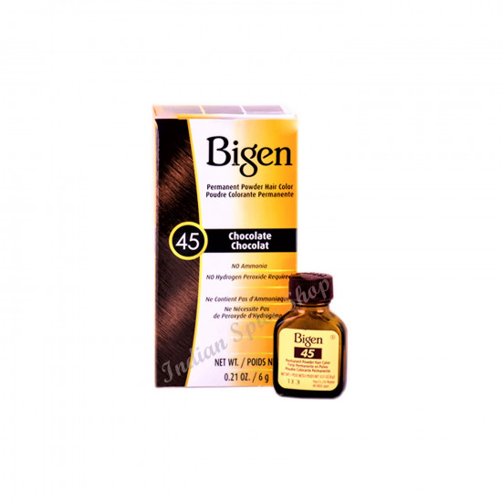 Bigen Hair Colour 45 Chocolate 6g Bigen Hair Colour 45 Chocolate 6g