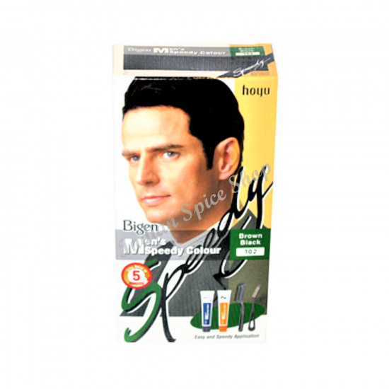 Bigen Men's Speedy Colour 102 Brown Black 80g Bigen Men's Speedy Colour 102 Brown Black 80g