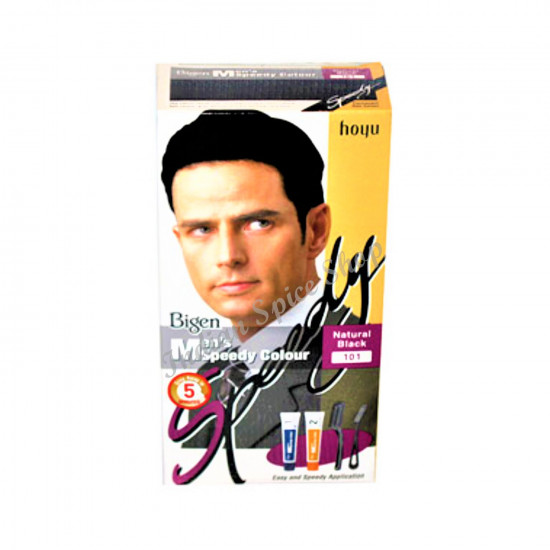 Bigen Men's Speedy Colour 101 Natural Black 80g Bigen Men's Speedy Colour 101 Natural Black 80g