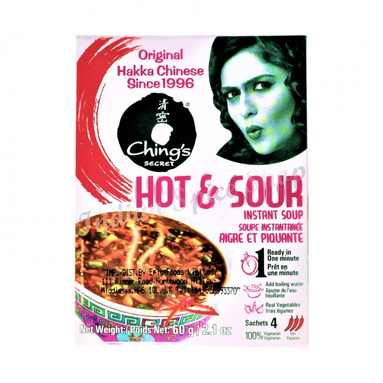 Chings Secret Hot And Sour Instant Soup 60g