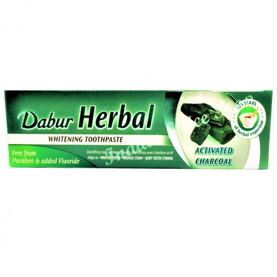 Dabur Herbal Activated Charcoal Toothpaste 131g Dabur Herbal Activated Charcoal Toothpaste 131g