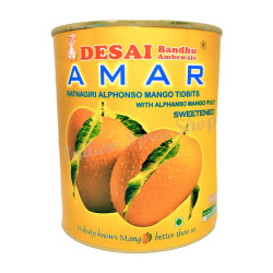 Desai Amar Alphonso Mango Pulp 850g 