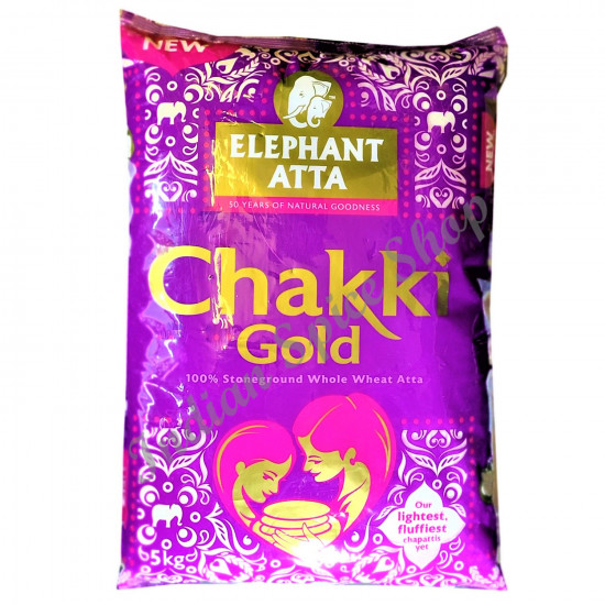 Elephant Chakki Gold Atta 5kg Elephant Chakki Gold Atta 5kg