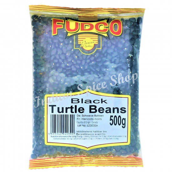 Fudco Black Turtle Beans 500g