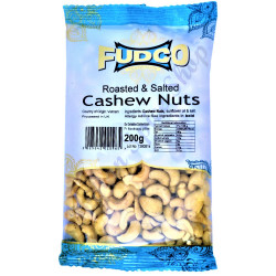 Fudco Roasted & Salted Cashew Nuts 200g