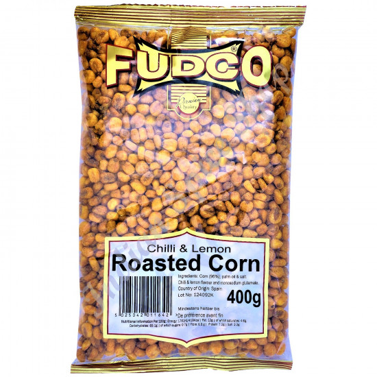 Fudco Chilli And Lemon Roasted Corn 400g 