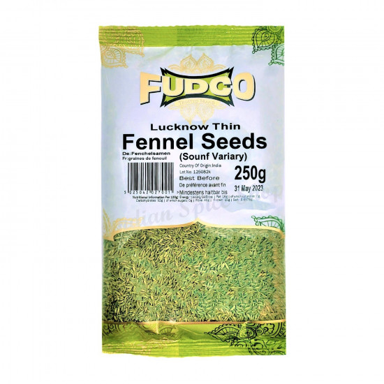 Fudco Lucknow Thin Fennel Seeds 250g Fudco Lucknow Thin Fennel Seeds 250g