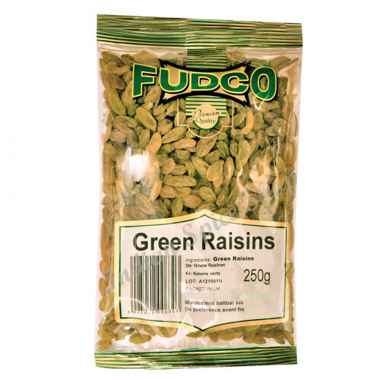 Fudco Green Raisins 250g