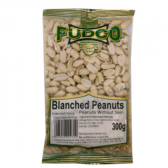 Fudco Peanuts Blanched 300g