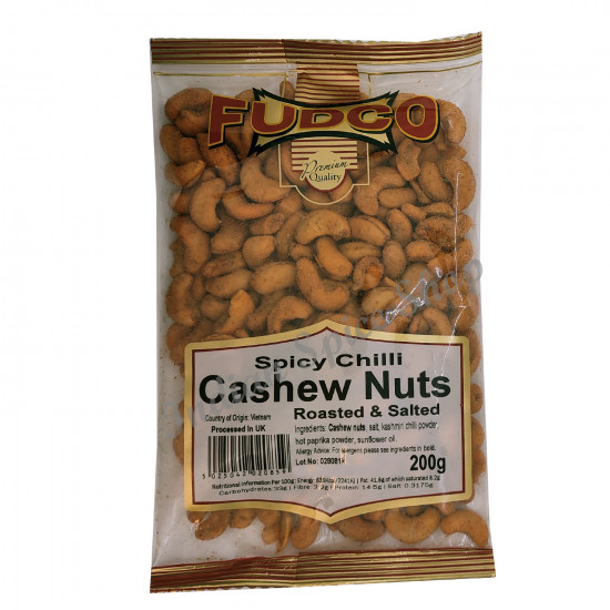 Fudco Spicy Chilli Cashew Nuts 200g