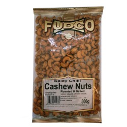 Fudco Spicy Chilli Cashew Nuts 500g
