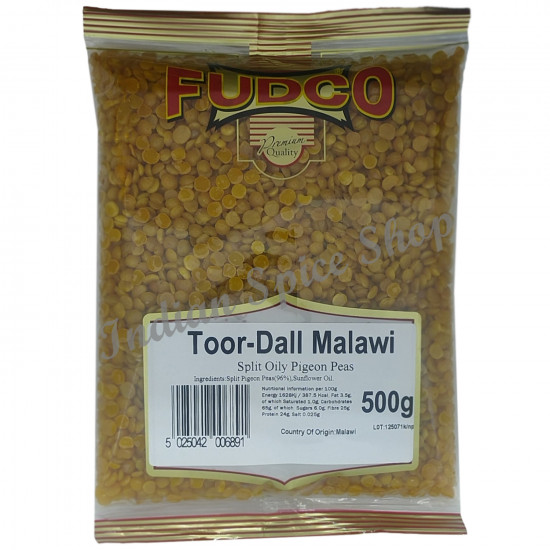 Fudco Toor Dall Malawi 500g