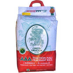 Green Dragon  Thai Hom Mali Fragrant Rice 5kg 