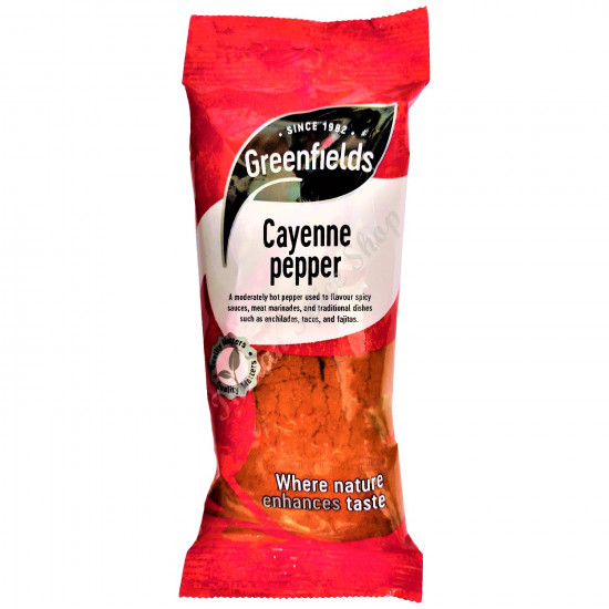 Greenfields Cayenne Pepper 75g Greenfields Cayenne Pepper 75g