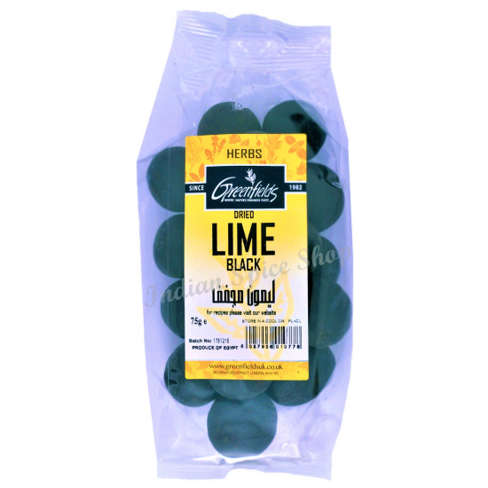 Greenfields Dried Lime Black 75g Greenfields Dried Lime Black 75g