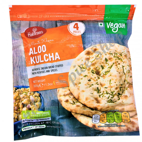 Haldirams Aloo Kulcha 4 Pieces 320g Haldirams Aloo Kulcha 4 Pieces 320g
