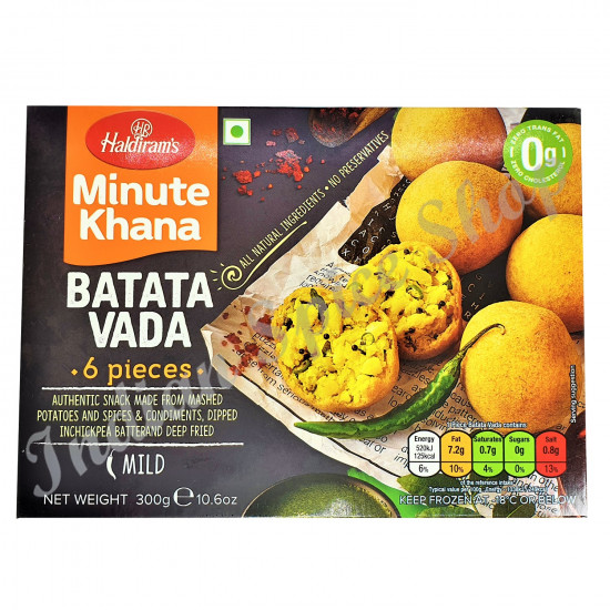 Haldirams Batata Vada 6 Pieces Mild 300g Haldirams Batata Vada 6 Pieces Mild 300g