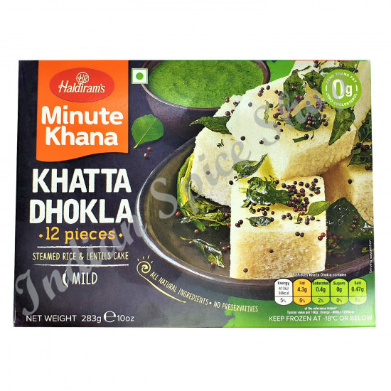 Haldirams Khatta Dhokla 12 Pieces Mild 256g Haldirams Khatta Dhokla 12 Pieces Mild 256g