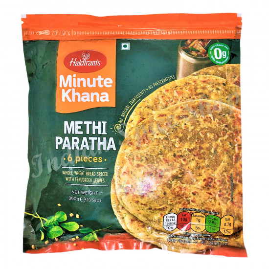 Haldirams Methi Paratha 300g Haldirams Methi Paratha 300g