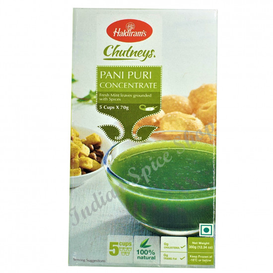 Haldirams Pani Puri Concentrate Chutneys 350g Haldirams Pani Puri Concentrate Chutneys 350g