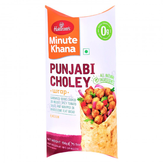 Haldiram's Punjabi Choley Wrap 156g Haldiram's Punjabi Choley Wrap 156g
