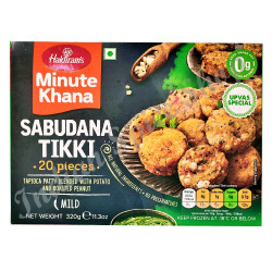 Haldirams Sabudana Tikki 20 Pieces Mild 320g