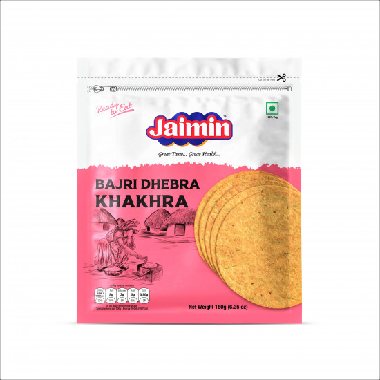 Jaimin Bajri Dhebra Khakhra 180g