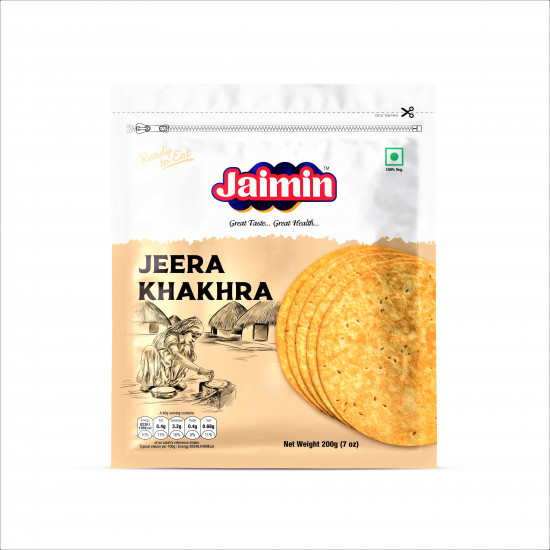 Jaimin Jeera Khakhra 200g Jaimin Jeera Khakhra 200g