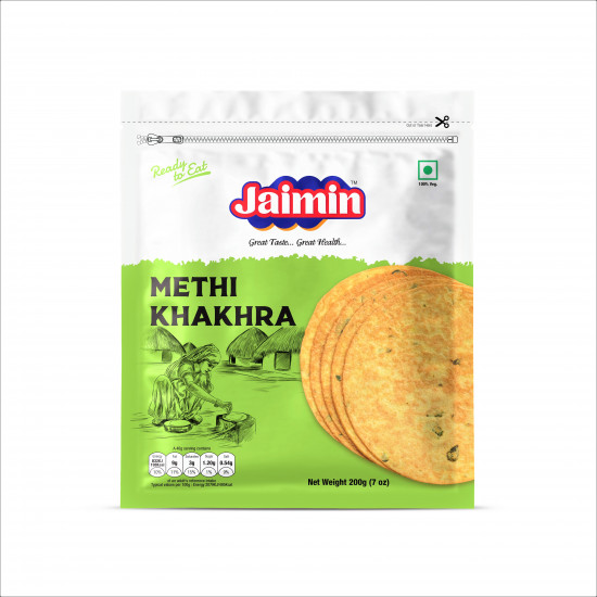 Jaimin Methi Khakhra 200g Jaimin Methi Khakhra 200g