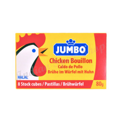 Jumbo Chicken Bouillon 8 Cubes 80g 