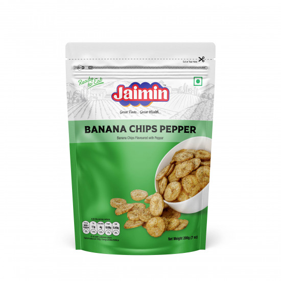 Jaimin Banana Chips Pepper 200g Jaimin Banana Chips Pepper 200g