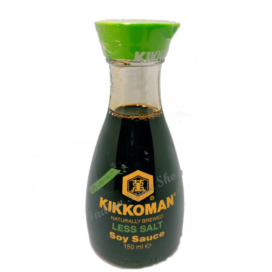 Kikkoman Less Salt Soy Sauce 150ml Kikkoman Less Salt Soy Sauce 150ml