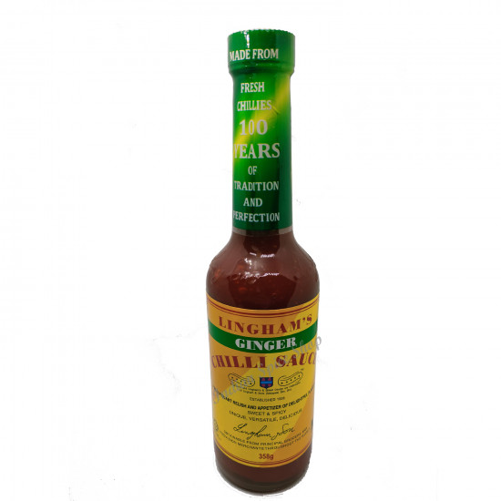 Linghams Ginger Chilli Sauce 358g Linghams Ginger Chilli Sauce 358g
