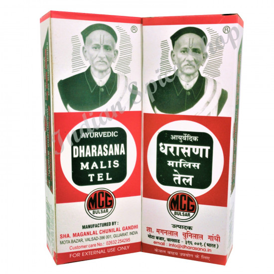 MCG Ayurvedic Dharasana Malis Tel 65g MCG Ayurvedic Dharasana Malis Tel 65g