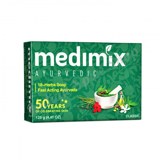 Medimix Ayurvedic 18 Herbs Soap 125g Medimix Ayurvedic 18 Herbs Soap 125g