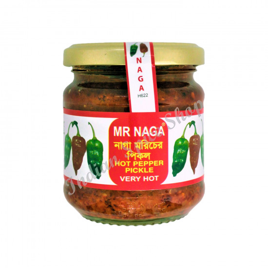 Mr Naga Hot Pepper Pickle Very Hot 190g Mr Naga Hot Pepper Pickle Very Hot 190g