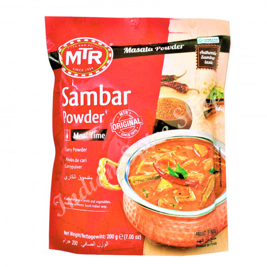 Mtr Sambar Powder 200g Mtr Sambar Powder 200g