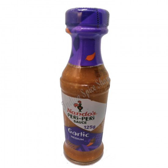 Nando's Peri-Peri Sauce Garlic Medium125ml Nando's Peri-Peri Sauce Garlic Medium125ml