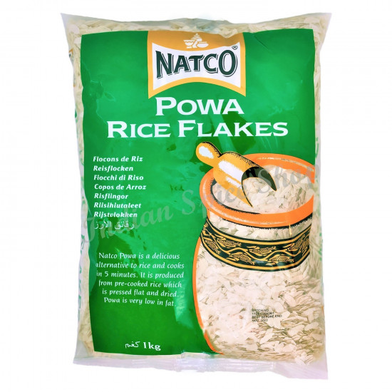 Natco Natco Powa Rice Flakes 1kg Natco Natco Powa Rice Flakes 1kg