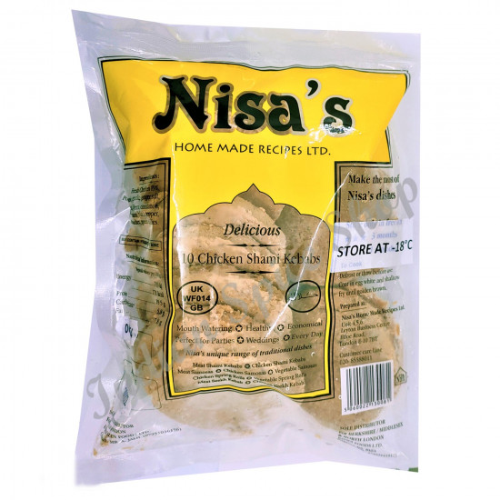 Nisas 10 Chicken Shami Kebabs 500g Nisas 10 Chicken Shami Kebabs 500g